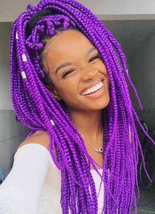 Purple Braids