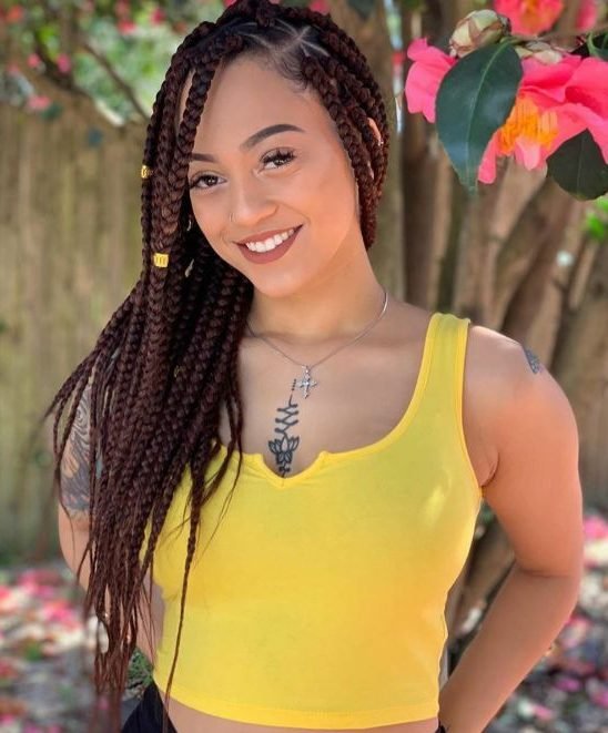 Trending Box braids Hairstyle