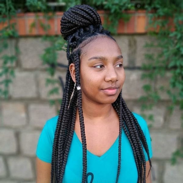 Braided Half Updo