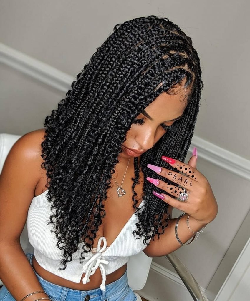 Knotless Box Braids How To Get Styling Ways New Natural Hairstyles