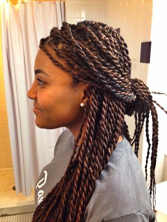 54 Senegalese Twists Loved by Millions of Women New Natural Hairstyles
