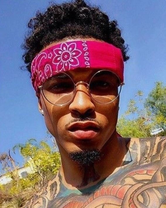 Forehead Band Short Kinky Box Hairstyle