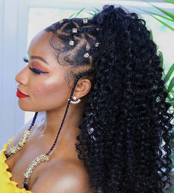 Crochet Hairstyles with Rubber Band