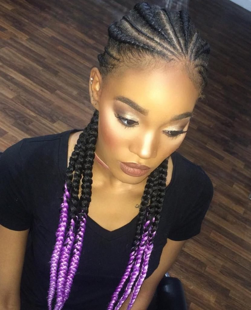 20 Ghana Braids Styles to Light up Your Mood New Natural Hairstyles