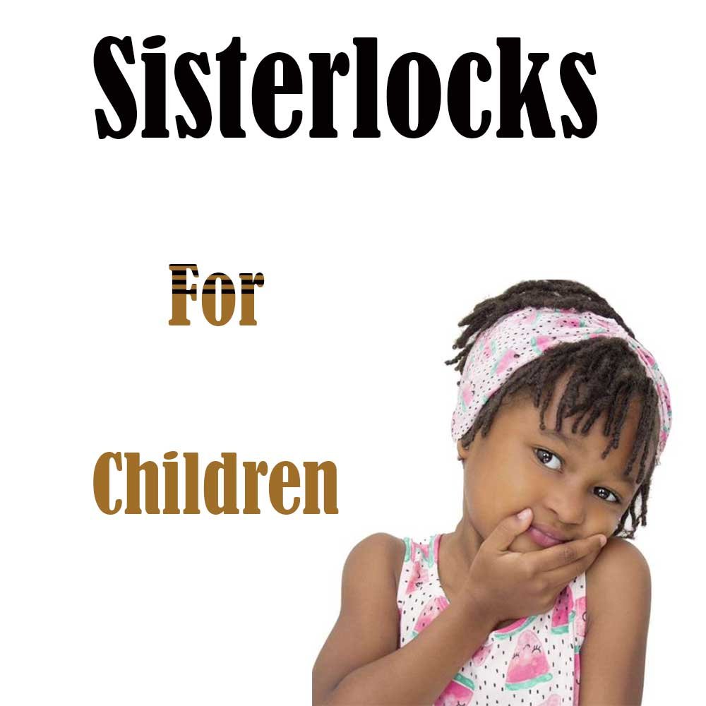 Sisterlocks hairstyle for children
