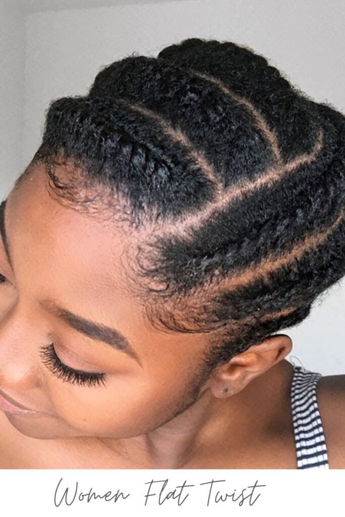 Flat Twist Hairstyles for Black Women