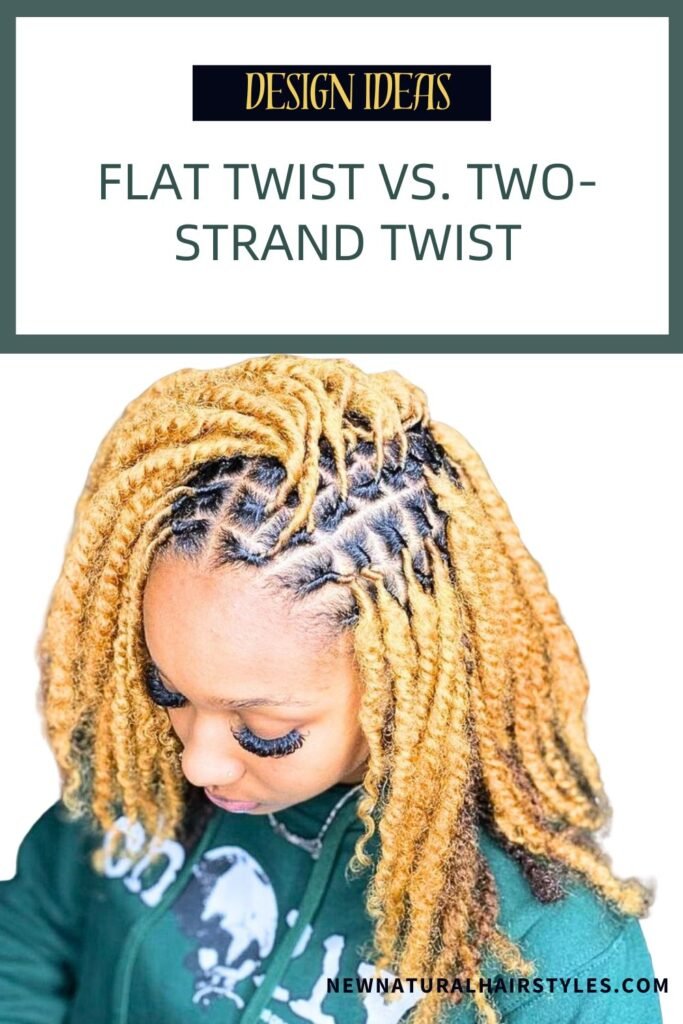 Flat Twist vs. Two-Strand Twist