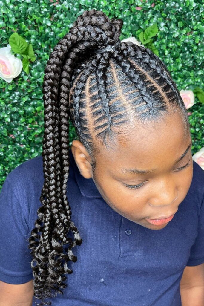 Stitch Braids Ponytail